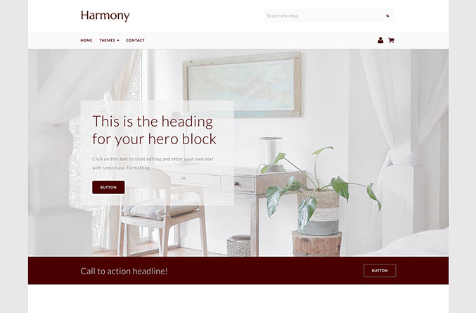 Harmony Website Template