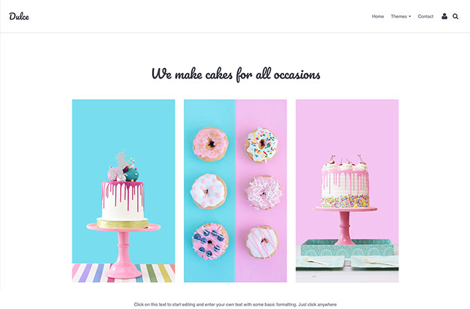 Dulce Website Template