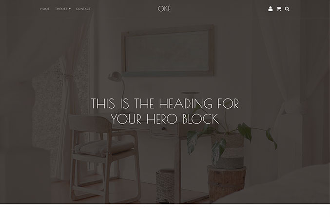 Oke Website Template